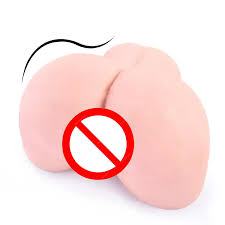 2.0 Kg Realistic T-shape Perfect Butt Men Sex Toys Pussy And Ass 