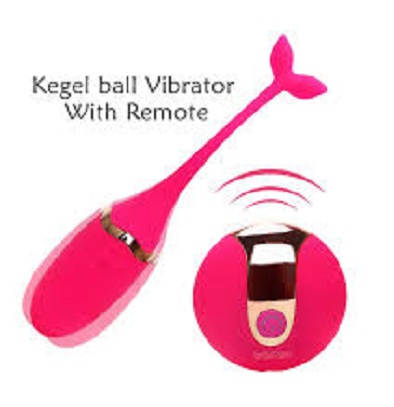 Egg Shape Kegel Ball Vibrator With Remote