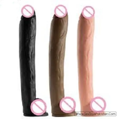 13 Inch Huge Realistic Clear Dildo In Pakistan