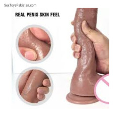 7 Inch Dildo Clear Liquid Silicone Soft Realistic